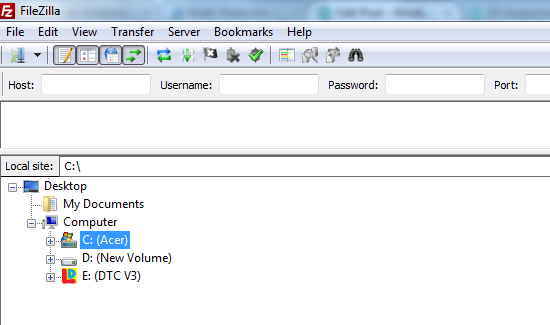 filezilla