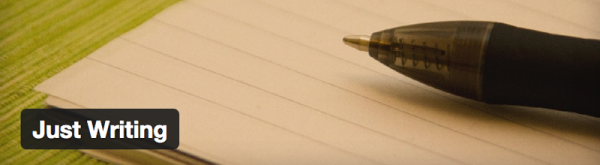 Just Writing image