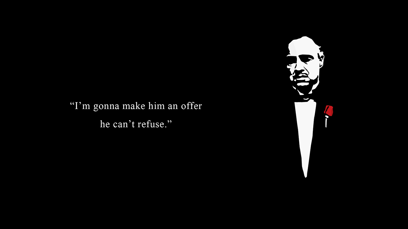 A quote that's hard to forget.