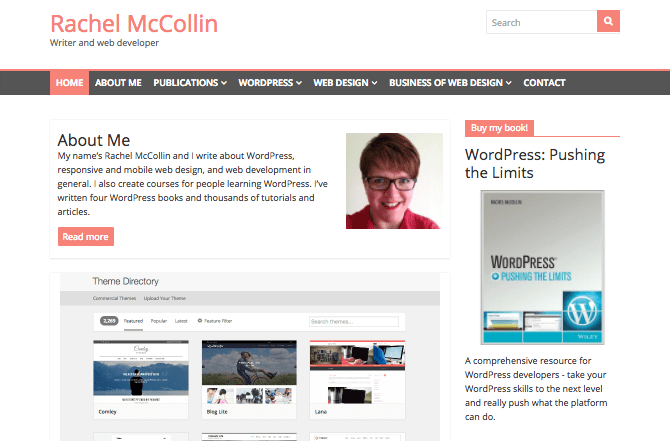 Rachel McCollin home page