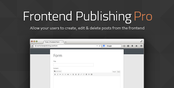 Frontend Publishing Pro