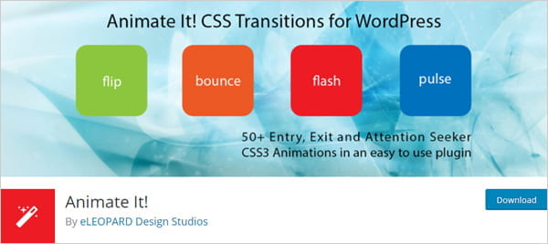 AnimateIt WordPress Plugin