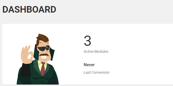 Showing one half of the Hustle dashboard.