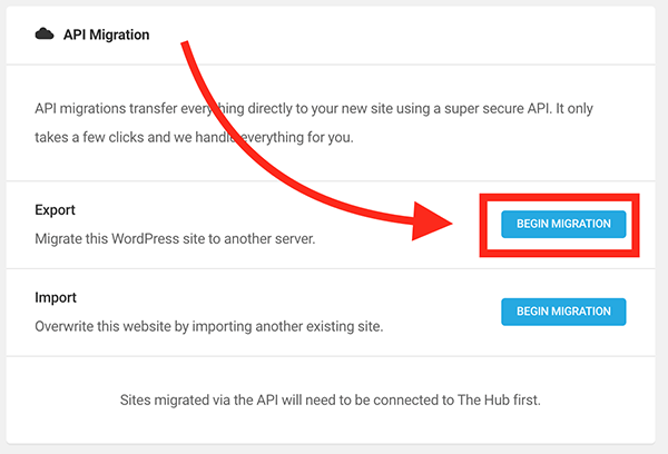 Begin migration in Shipper.