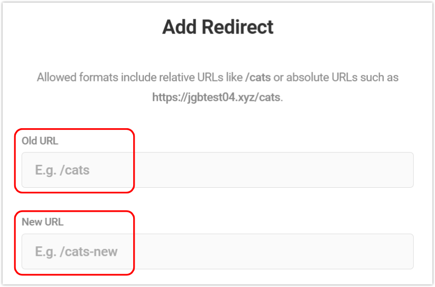 Out with the old, in with the new… URLs.