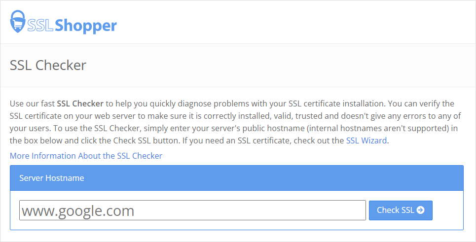 SSL Shopper