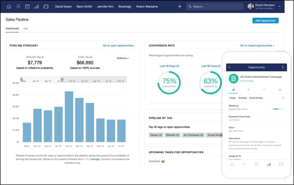 Capsule CRM lets you manage all your customer relationships and see everything from one place.