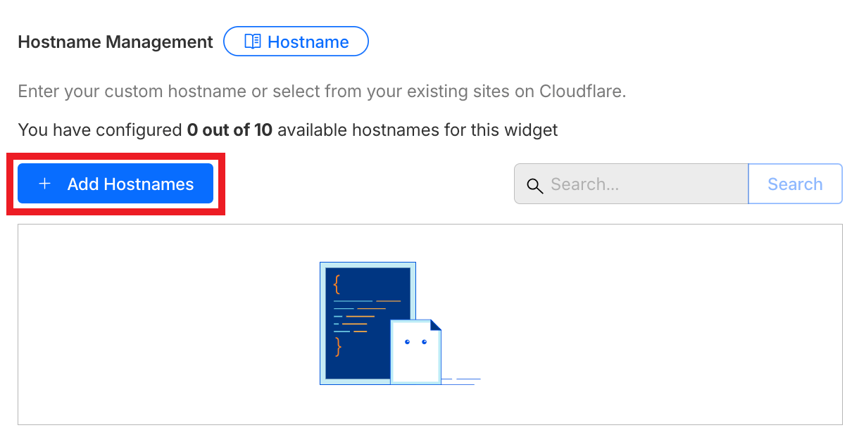 Adding hostnames