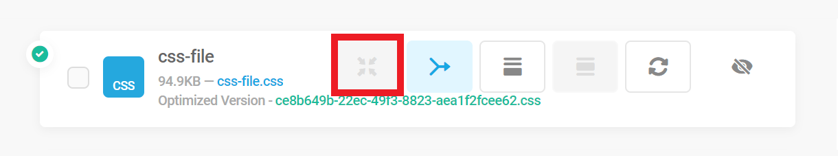 Compress button
