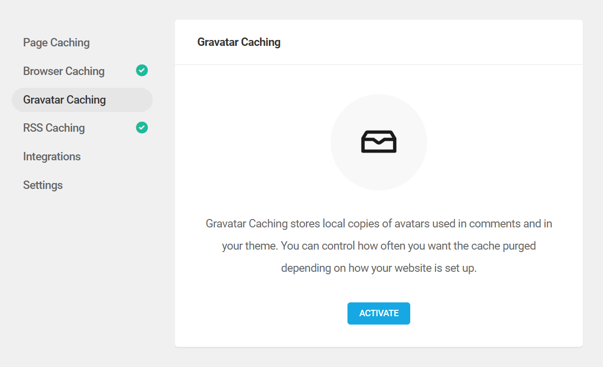 Gravatar Caching