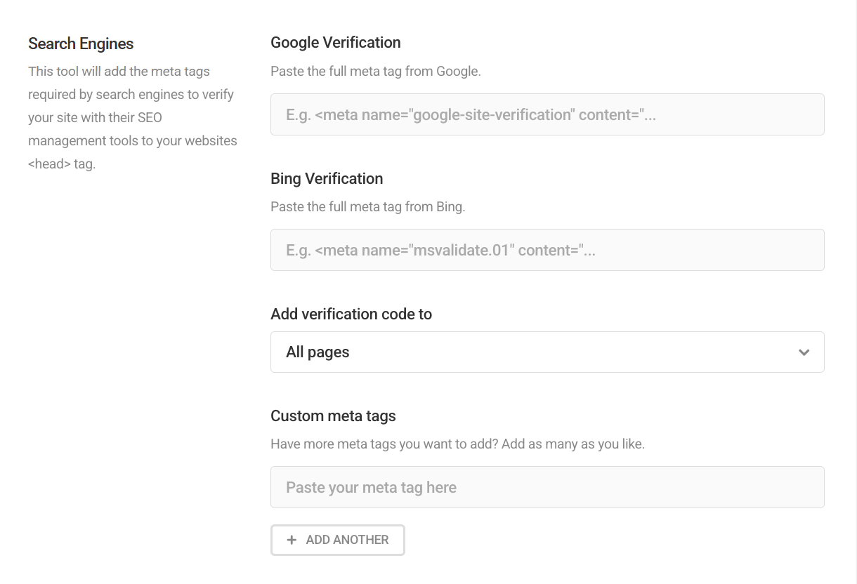 Add meta tags in SmartCrawl