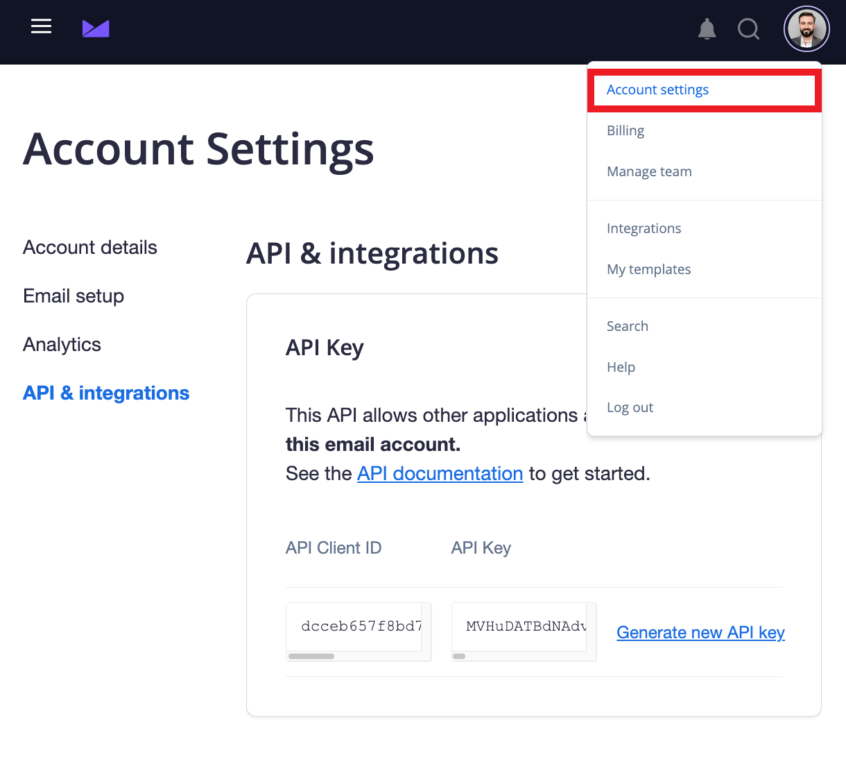 Get Campaign Monitor API keys for integration with Hustle