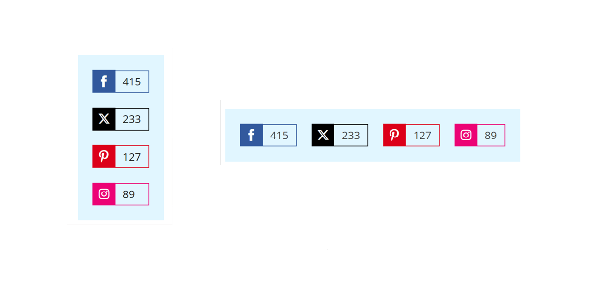 Live preview in Hustle social sharing module appearance options