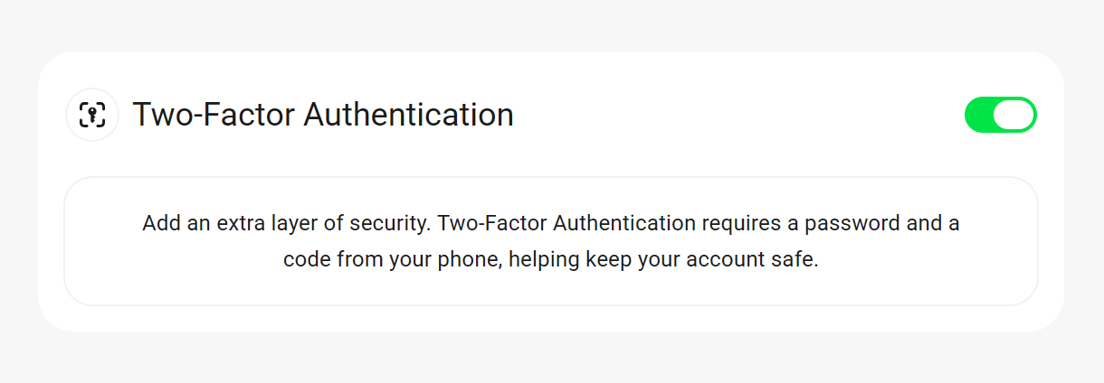 Two-Factor-Authentication in Defender