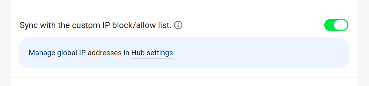 Sync Defender Local Blocklist with Central IP list in the Hub