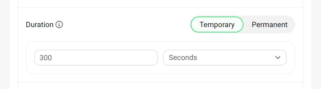 Lockout duration in Defender login protection